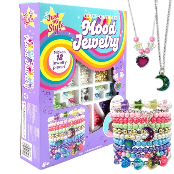 Kit para hacer joyas Just My Style, que cambia de color