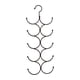 thumbnail image 4 of Colgador de bufanda, accesorios de armario, organizador de chal, ahorro de espacio, colgador de cinturón de almacenamiento colgante de múltiples capas negro, 4 of 4