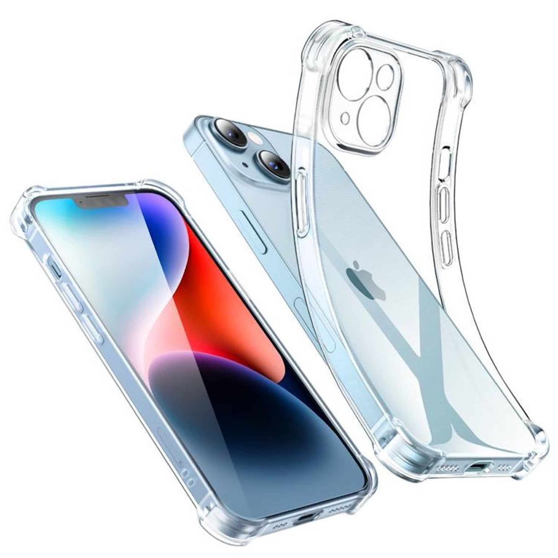 Genérico - Carcasa Transparente Reforzada Para Iphone 15 Normal