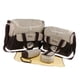 thumbnail image 1 of 5 unids pañales para bebés pañales que cambian bolsas de esteras bolso de la momia del café, 1 of 5