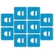 thumbnail image 1 of Parche Adhesivo RockaDex Omnipod Overtape Extra Seguro Azul, 1 of 7