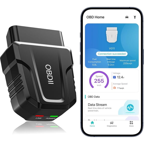 Escáner OBD2 UMEIJA V011 Bluetooth 5.4 para Android e iOS