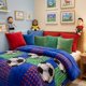 thumbnail image 2 of Cobertor Chiporro Invierno Infantil 1.5 Plazas - Azul Balones M084, 2 of 3