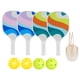 thumbnail image 4 of Juego De Raquetas De Pickleball Con 4 Bolas De Pickleball Para Adultos, Uso En Interiores Y Exteriores, 4 of 5