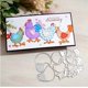 thumbnail image 3 of Troqueles de metal Suds&WH Cuatro gallinas para scrapbooking, 3 of 6
