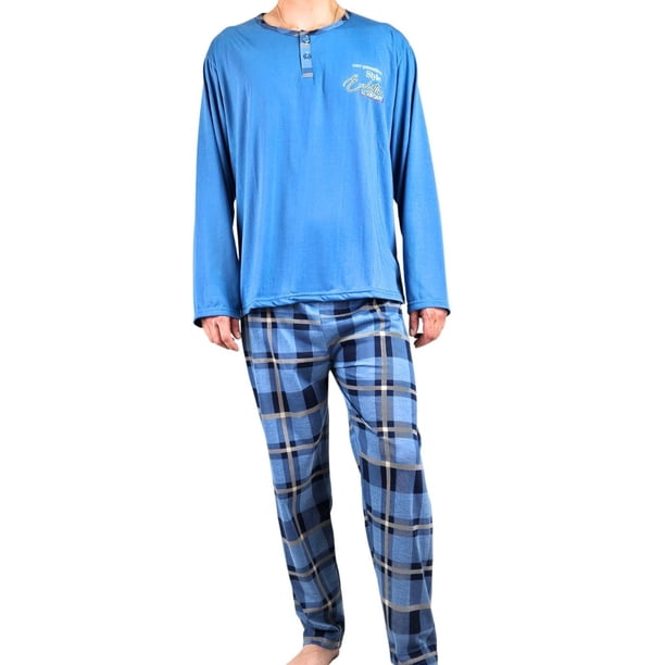 Pijama Hombre Manga Larga Verano 528