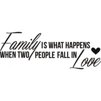 Rienda Libre Graphics - Decomural Fall In Love Family Ws-19730