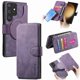 thumbnail image 1 of Funda Billetera Magnética para Samsung Galaxy S23 Ultra Soporte Tarjetas Desmontable Morado, 1 of 6