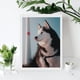 thumbnail image 4 of Kit de Pintura de Diamantes 5D Husky Siberiano Desmarcar 30x40cm, 4 of 6