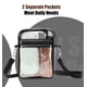 thumbnail image 3 of Bolso de mano MoKo Clear Crossbody Aprobado por Stadium, 19 x 15 x 5 cm, 3 of 7