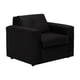 thumbnail image 2 of Sofa Vivo 1c Felpa 30 Negro, 2 of 5