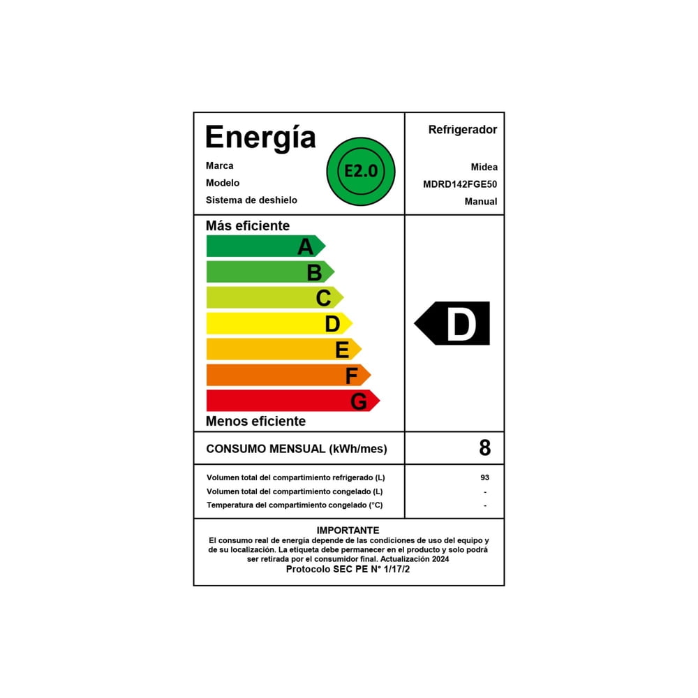 Midea MDRD142FGE50 Light Silver, foto 5