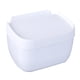 thumbnail image 2 of Soporte De Papel Higiénico Montado En La Pared Con Estante Impermeable Para Baño Cocina Blanco, 2 of 3
