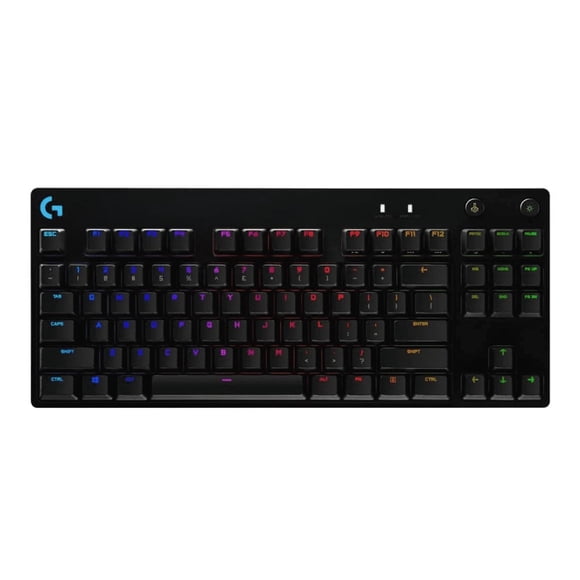 Teclado gamer Logitech G Pro QWERTY GX Blue Clicky inglés