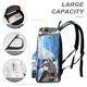 thumbnail image 4 of Suzume-theme Backpack, Campus style schoolbag Bookbag with Adjustable Shoulder Straps And Large Zip Compartment, Unisex Travel Bags.42x30x15cm, 4 of 6