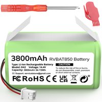 Batería De Repuesto Morpilot Rvbat850 3800 Mah Para Aspiradora Shark