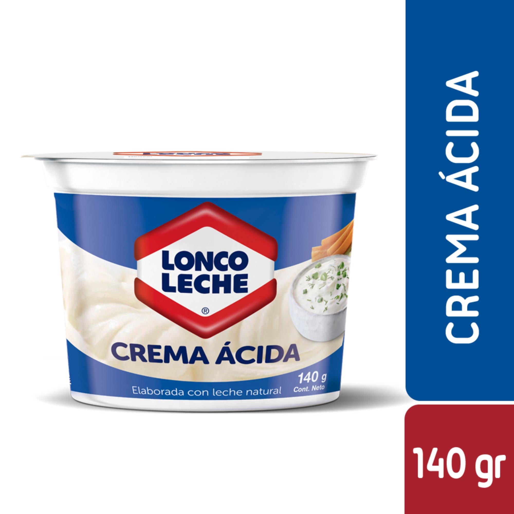 Crema Ácida Ácida 140 g Loncoleche