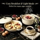 thumbnail image 5 of Juego de utensilios de cocina QuliMetal de hierro fundido esmaltado, 8 piezas, blanco crema, 5 of 9