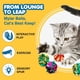thumbnail image 3 of SunGrow Cat Crinkle Balls, juguetes interactivos de Mylar para interiores, 3 of 3
