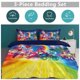 thumbnail image 5 of Mario Print Bedding Set Pattern Duvet Cove Set 3 Pieces 1 Quilt Cover And 2 Pillowcases for Women Men Teens, 5 of 5
