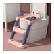 thumbnail image 2 of Asiento y Escalera Adaptador Plegable para Baño Niños Rosa, 2 of 3