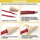 thumbnail image 5 of Tuercas de alambre XUMMERWM Twist-on 500 piezas (300 piezas 12 AWG bronceado + 200 piezas 13 AWG rojas), 5 of 7
