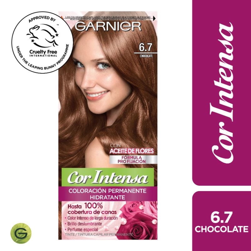 Coloración Cabello 6.7 Chocolate Cor Intensa Garnier