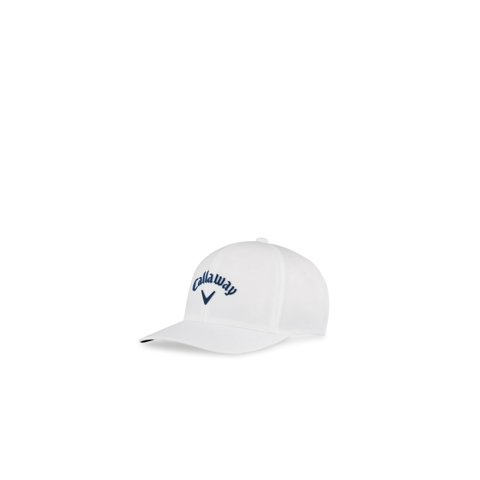 Gorra De Golf Callaway Stretch Fit S/M Blanco/Azul Marino