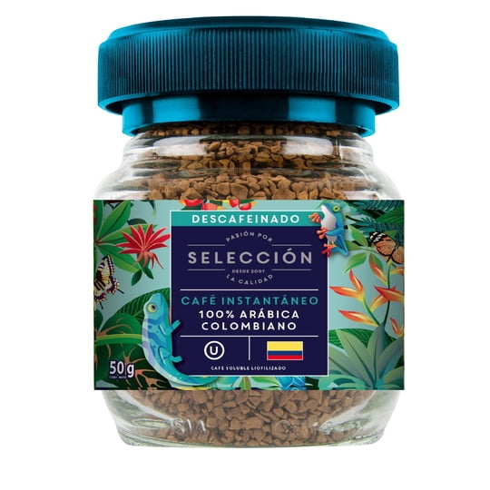 Café Liofilizado Descafeinado Frasco 50 g Selección