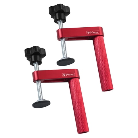 Ioensy - Abrazadera Para Perros De Banco, Herramienta De Carpintero, Abrazadera De Sujeción De Acción Rápida Portátil Para Escritorio, 20Mm