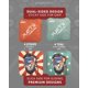 thumbnail image 2 of Bolsas de Cornhole Play Platoon Pack de 8 Honest Abe, 2 of 9