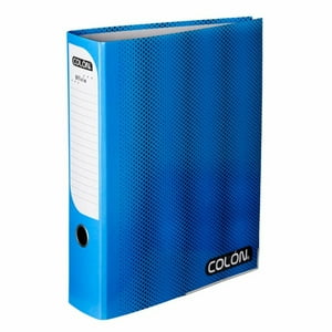 Archivador Oficio Ancho Colores Azul – Colón