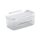 thumbnail image 1 of Organizador De Almacenamiento Junto A La Cama Blanco, 1 of 3