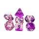 thumbnail image 3 of 7 Dados Poliédricos Acrílicos, Regalos Para Ni?os, Juguetes, Accesorios Para Beber, Entretenimiento, Violeta, 3 of 5