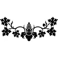 Rienda Libre Graphics - Decomural Acorn Tree Floral Headboard Ws-18099