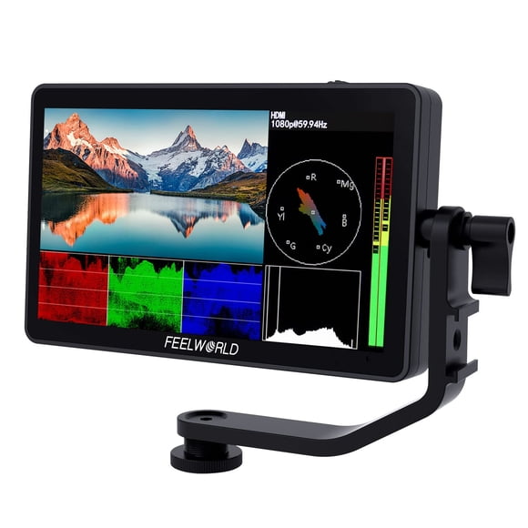 Monitor de campo con cámara FEELWORLD F6 Plus V2 6" IPS 1080p