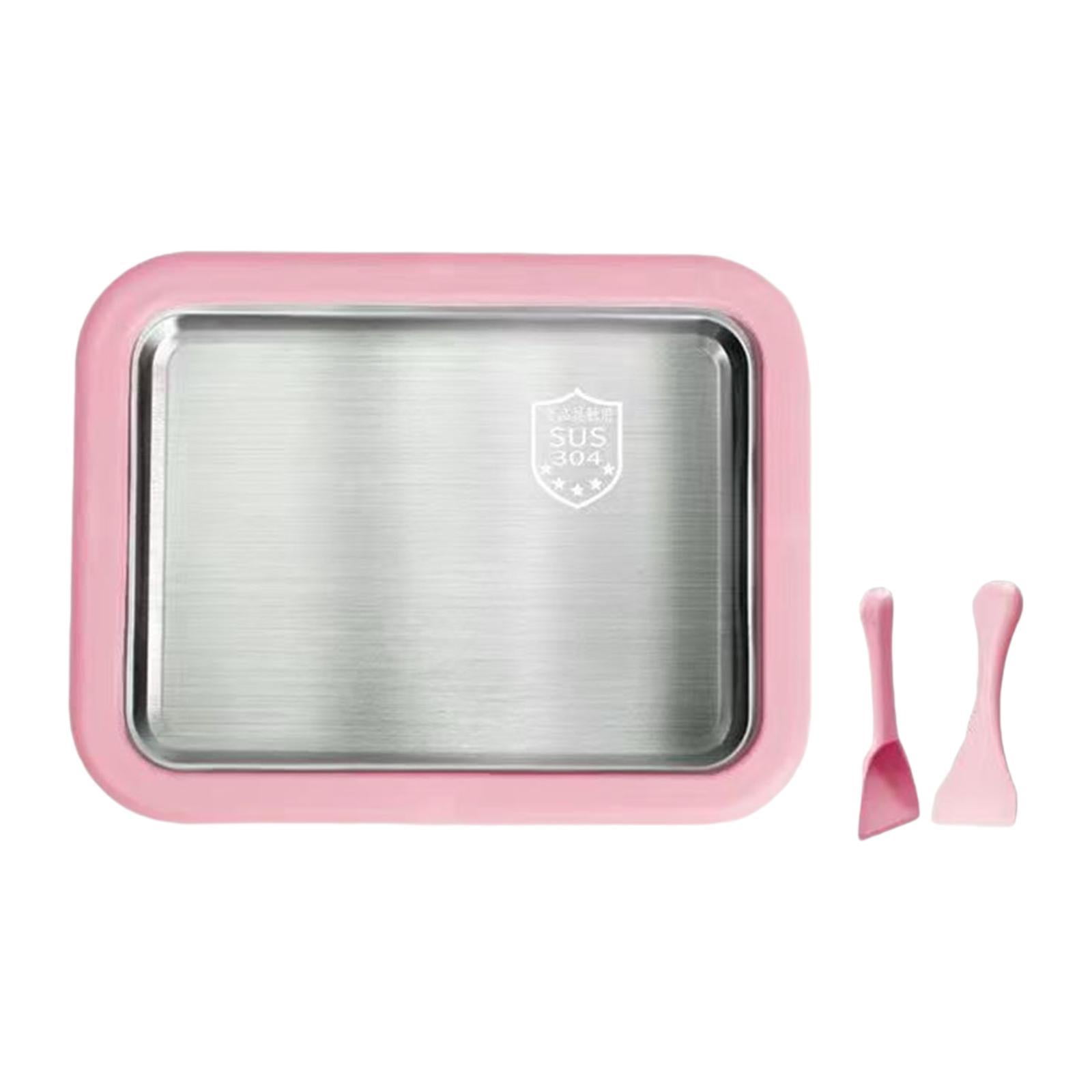 Bothyi - Máquina Para Hacer Helados Enrollados, Fácil De Limpiar, Para El Hogar, Color Rosa