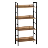 Novahus - Estante Noruega 4 Niveles Industrial Café