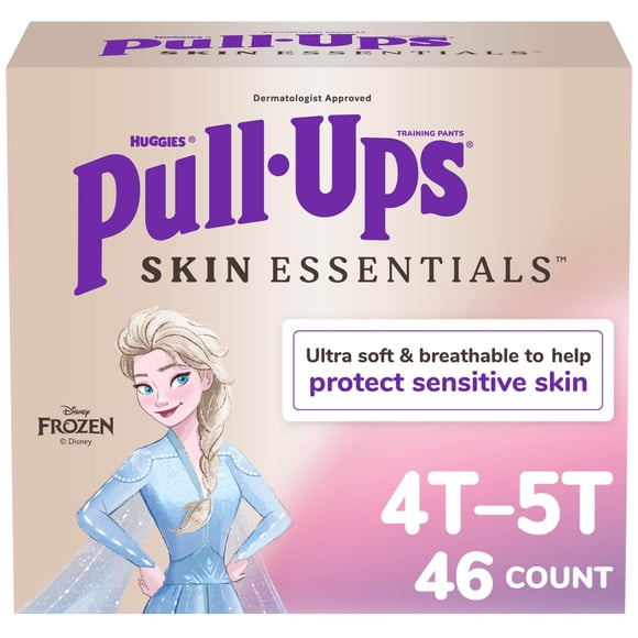 Ropa interior de entrenamiento Skin Essentials para niñas 4T-5T, 46 unidades