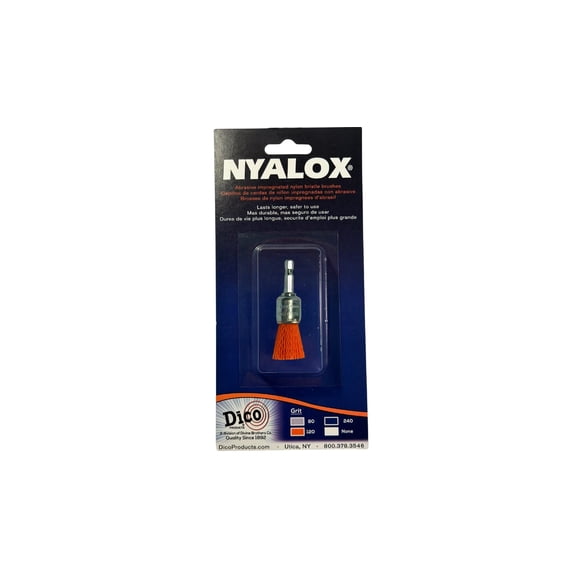 Pincel final Dico 541-781-3/4 Nyalox Orange 120 Grit