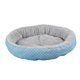 thumbnail image 5 of Cama Para Dormir De Perro Peque?o Mascota Redonda Acogedora Cama Cómoda Nido Azul + Blanco-S, 5 of 5