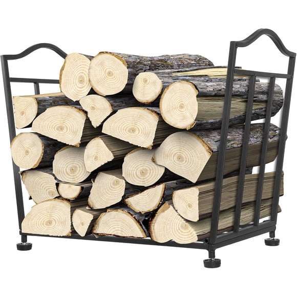 Leñero O Rack Para Leña / Acero 50 X 42 X 28cms Reforzado