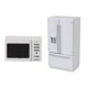 thumbnail image 4 of 1/12 casa de mu?ecas muebles en miniatura nevera refrigerador horno de microondas, 4 of 6