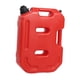 thumbnail image 2 of Tanque de combustible para automóvil, bidón de almacenamiento de líquidos de 10 l, portátil y práctico, bidón de combustible para barco, motocicleta y Rojo, 2 of 5