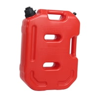 Ioensy - Tanque De Combustible Multifuncional De 10 L, Bidón De Aceite Y Líquido Para Suv, Coche Y Moto, Color Rojo
