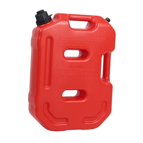 Ioensy - Tanque De Combustible Multifuncional De 10 L, Bidón De Aceite Y Líquido Para Suv, Coche Y Moto, Color Rojo