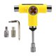 thumbnail image 3 of Multi Skateboard Scooter Patín De Ruedas Longboard Forma De T Llave De Herramientas Amarillo, 3 of 5