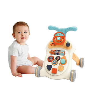 Kidstar - Andador Infantil Multifuncional Con Juegos Y Volante Musical