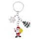 thumbnail image 4 of llavero de santa claus colgante llaveros de navidad para regalos de navidad # 3, 4 of 5
