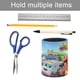 thumbnail image 5 of Súper Rescate de Bomberos-theme Cylinder Pen Holder Pencil Organizer with Flannel Lining PVC Leather Material Cardboard Base for study work 10*8CM, 5 of 6